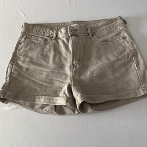 Old Navy Women's Beige Jean Shorts